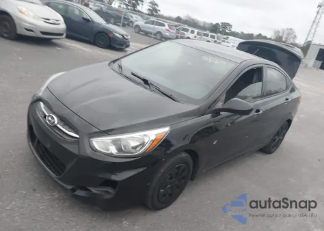 2017 Hyundai Accent Se z USA, uszkodzony, nr VIN KMHCT4AE8HU246767